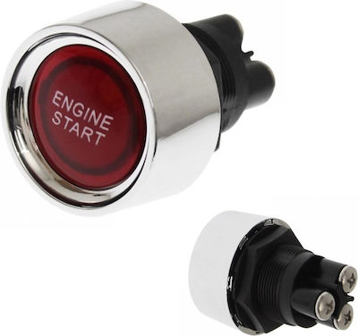 Car Horn Switch 12V 3pin Red