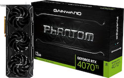 Gainward GeForce RTX 4070 Ti 12GB GDDR6X Phantom Placă Grafică