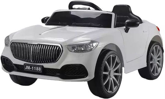 Kids Electric Car Two Seater with Remote Control 12 Volt White