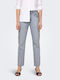 Only Women's Jean Trousers in Slim Fit Light Blue Denim