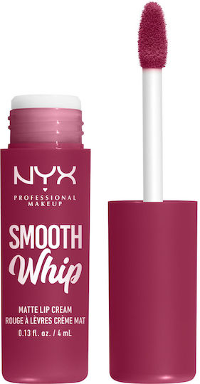 NYX Professional Makeup Smooth Whip Matte Lip Cream Liquid Lipstick Matte Fuzzy Slippers 4ml