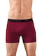 Berrak Herren Boxershorts Burgundisch 1Packung