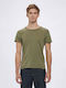 Konrad T-shirt Deep Lichen Green