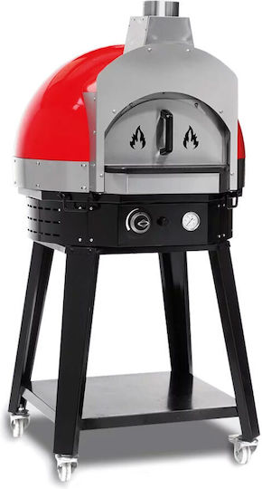 Empero EMP.SP0.H-70-R Печка за Пица Газов Традиционен 85x92x145см