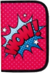 Carioca Comics Pencil Case Fuchsia