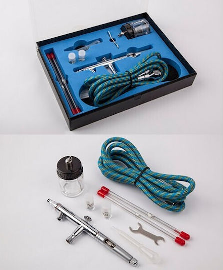 Fasma Models Αερογράφος BD-182K mit Behälter 10ml Μπεκ 0.3, 0.5 και 0.8mm Elektrische Gitarren
