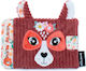 Les Deglingos Children's Album Deer Melimelos for 10 Photos Red 15x23cm