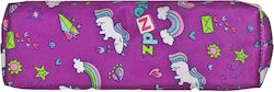 Justnote Pencil Case Barrel Purple