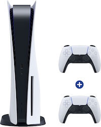 Sony PlayStation 5 & 2nd DualSense Controller White