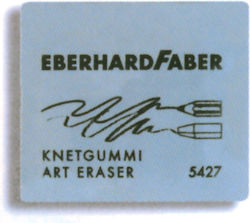 Next Eraser Set for Charcoal Pencil 250935 Eberhardfaber 18pcs Blue