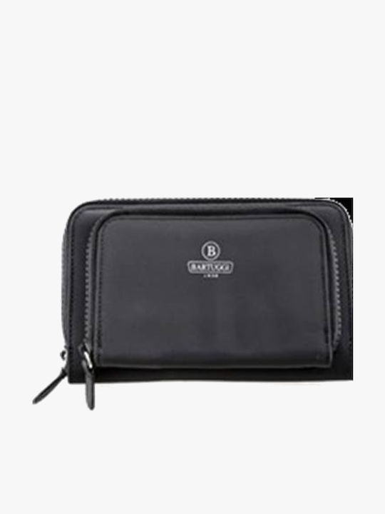 Bartuggi Large Fabric Women's Wallet Classic Black