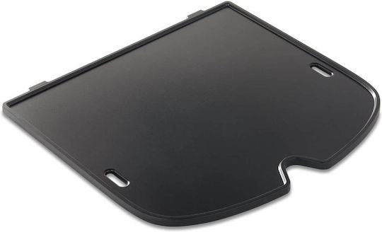 Weber Traveler Baking Plate with Cast Iron Flat Surface for Weber Traveler 34.29x32x1.27cm