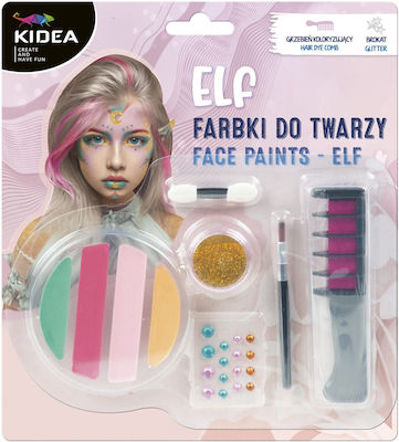 Αποκριάτικο Face Painting Elf 4τμχ