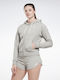 Reebok Women's Hooded Cardigan Gray