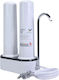 Doulton HCP Duo Water Filtration System Double Countertop with Faucet & Replacement Filter Cleansoft, Doulton Ultracarb 0,5μm 8223550007224