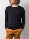 -704 Long Sleeve Sweater Navy Blue