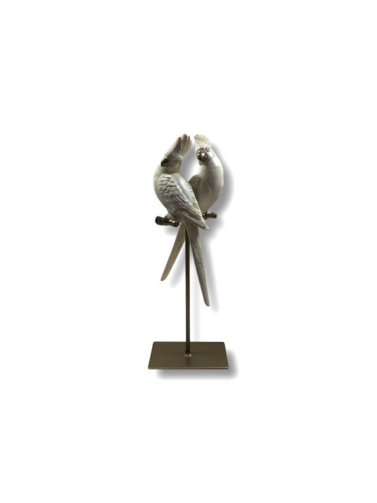 Zen Collection Διακοσμητικό Πουλί Πολυρητίνης Παπαγάλοι 11.5x8.5x30.5cm