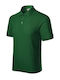 Malfini Ανδρικό T-shirt Polo Πράσινο