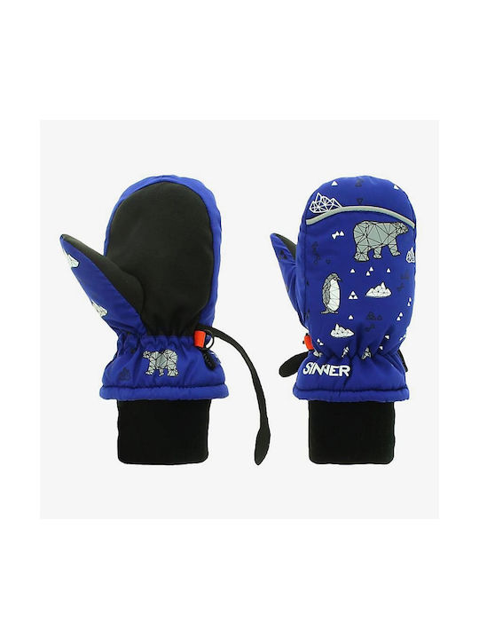 Sinner Kids Gloves MIttens Blue 1pcs Tim Dry Mittens Kids