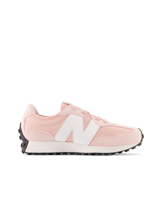 New Balance Παιδικά Sneakers 327 Bungee Lace για Κορίτσι Ροζ