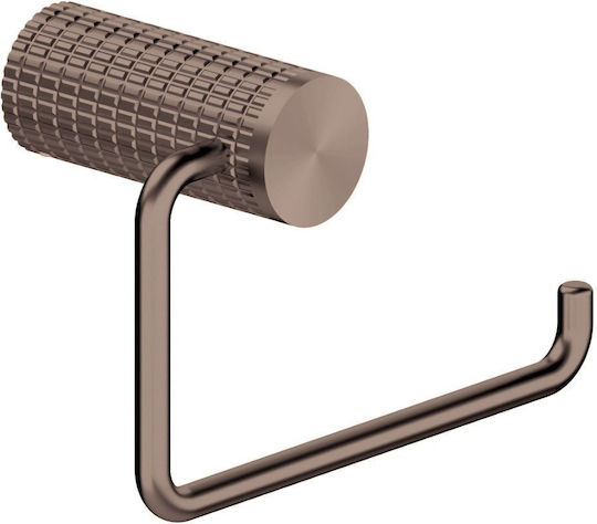Sparke Miratto 09 Wall-mounted Paper Holder Metallic Brushed Rose Gold