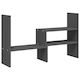 vidaXL Tabletop Suport Monitor Gri (814011)