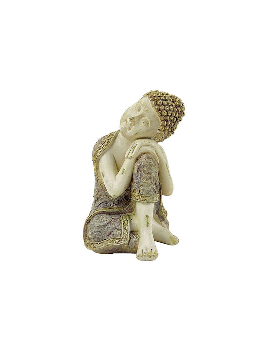 InTheBox Decorativ Buddha din Polirășină Fadhi 022745 9.6x9.4x14.6cm 1buc