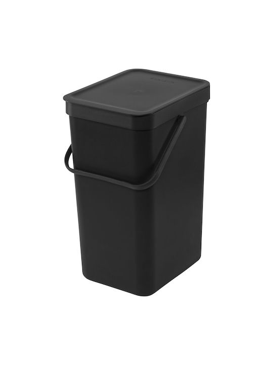 Brabantia Sort & Go Abfalleimer Abfall Kunststoff Dark Grey 16Es 1Stück
