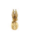 InTheBox Decorative Bird Polyresin Samgai Parrots in Pineapple in Gold 13.5x12.9x33.1cm 1pcs
