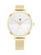 Tommy Hilfiger Florence Watch with Gold Metal Bracelet