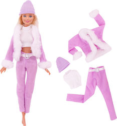 Avra Toys Σετ Ρούχων Scandinavian Girl (Δεν Περιλαμβάνεται Η Κούκλα) Clothes for Dolls for 3++ Years