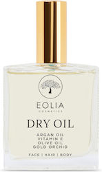 Eolia Cosmetics Renaissance Dry Oil with Shimmer for Face, Hair, and Body 100ml