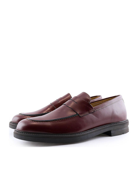 Men's Loafers Light Bordeaux
