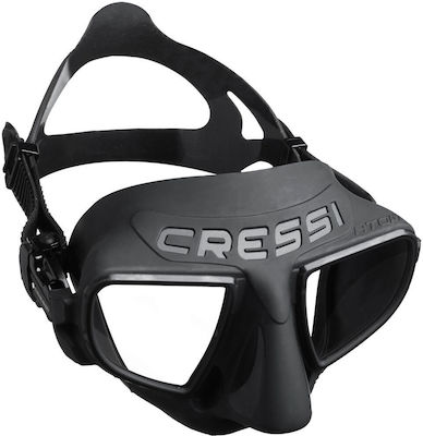 CressiSub Silicone Diving Mask Atom Black