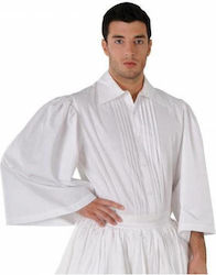 Stamco Men's Traditional Costume Shirts White