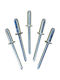 FFG Πριτσίνια Aluminium M4x16mm 500Stück
