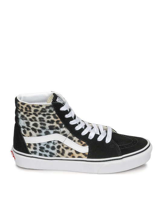 Vans SK8-Hi Damen Stiefel Black Cheetah