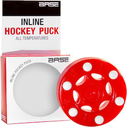 Base INLINE hockey Puck pro κόκκινο