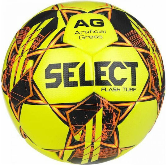 Select Sport Flash Turf Μπάλα Ποδοσφαίρου Κίτρινη