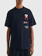 Tommy Hilfiger Men's Short Sleeve T-shirt Navy Blue
