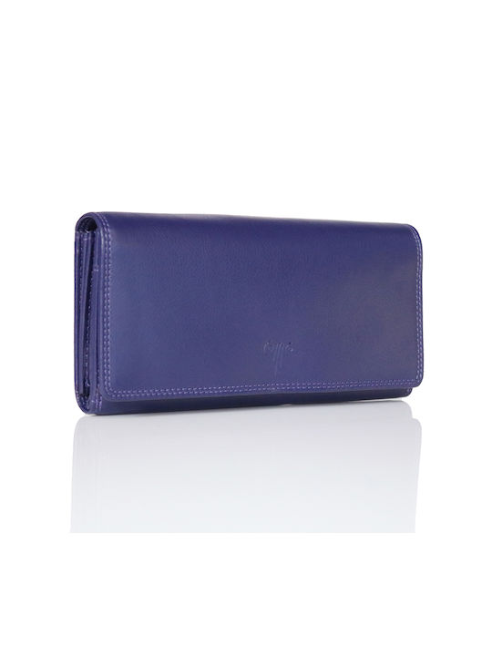 Kion Large Leather Women's Wallet Purple