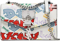 DKNY Δερμάτινη Γυναικεία Τσάντα Ώμου