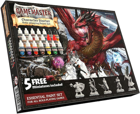The Army Painter Gamemaster Character Paint Комплект бои за моделиране 12 ml 19 бр.