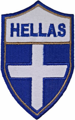 Olympus Sport 751501 Embroidered Badge Taekwondo Εθνόσημο Hellas 5.5 x 9cm