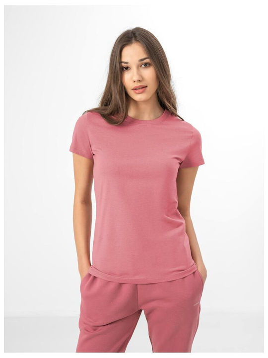 Outhorn Damen Sport T-Shirt Rosa