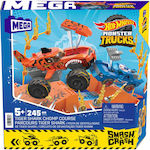 Mega Bloks Building Blocks Smash n Crash Tiger Shark for 5+ Years 245pcs