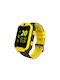 Canyon Cindy Kinder Smartwatch mit Kautschuk/Plastik Armband Gelb