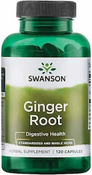 Swanson Ginger Root 120 κάψουλες