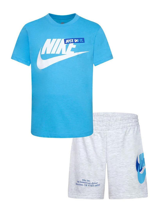 Nike Παιδικό Σετ με Σορτς Καλοκαιρινό 2τμχ Τιρκ...