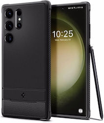 Spigen Rugged Armor Matte Black (Galaxy S23 Ultra)